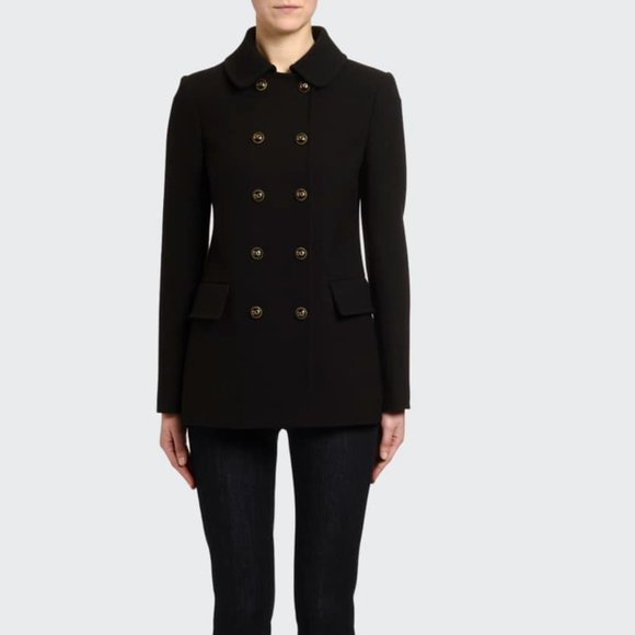 Dolce & Gabbana Short Wool Peacoat - Picture 1 of 13